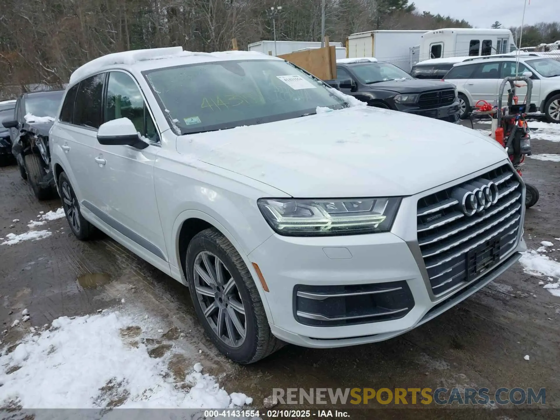 1 fotografías del automóvil dañado WA1LHAF78KD043829 AUDI Q7 2019