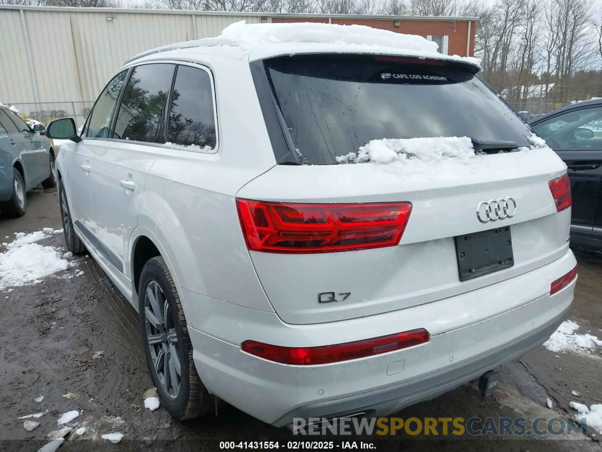 3 fotografías del automóvil dañado WA1LHAF78KD043829 AUDI Q7 2019