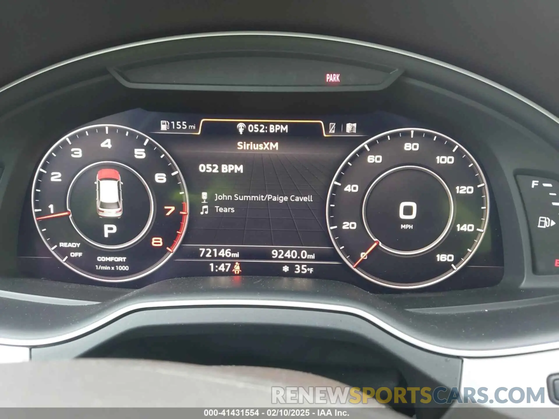 7 fotografías del automóvil dañado WA1LHAF78KD043829 AUDI Q7 2019