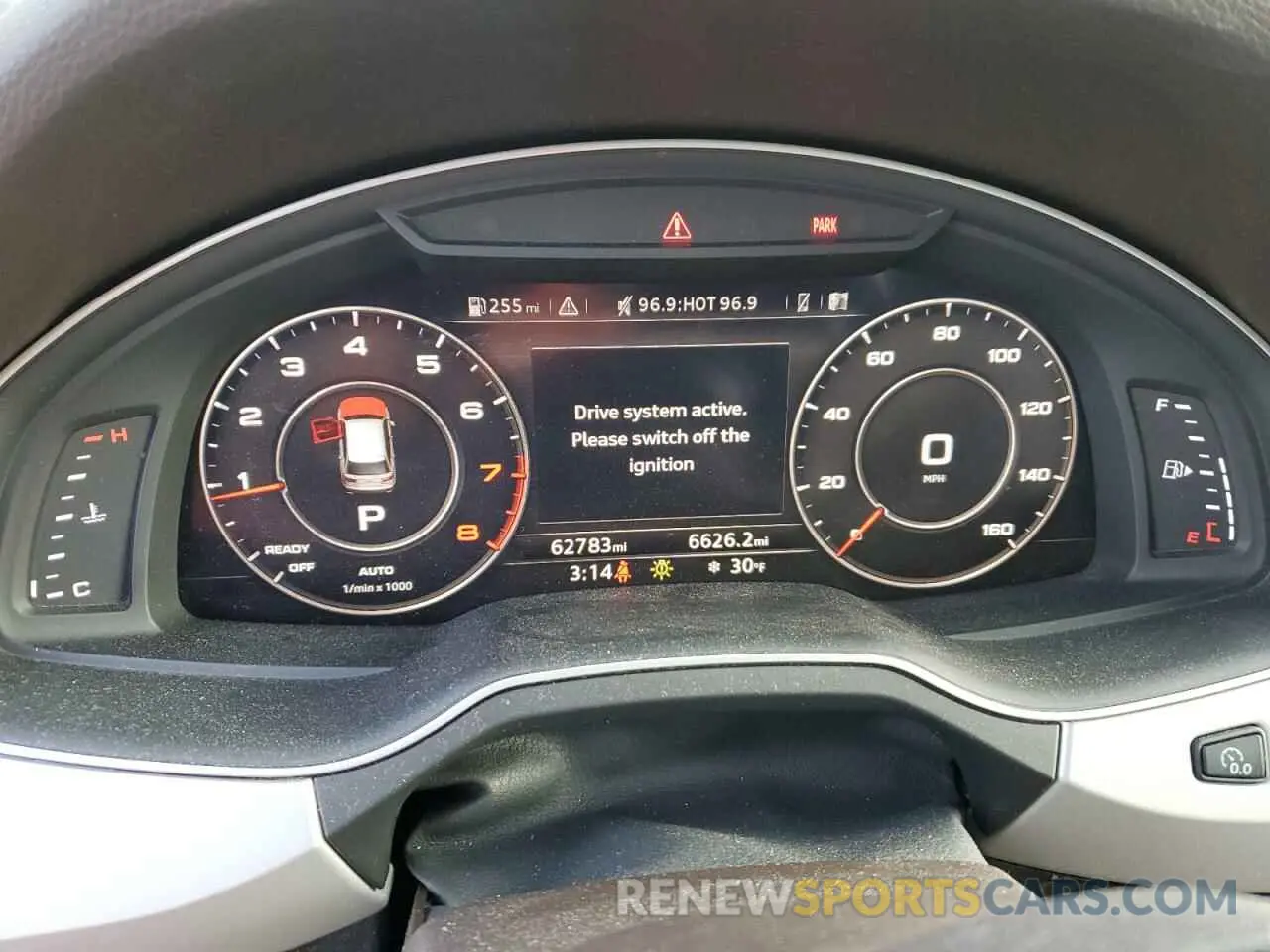 9 fotografías del automóvil dañado WA1LHAF79KD017563 AUDI Q7 2019