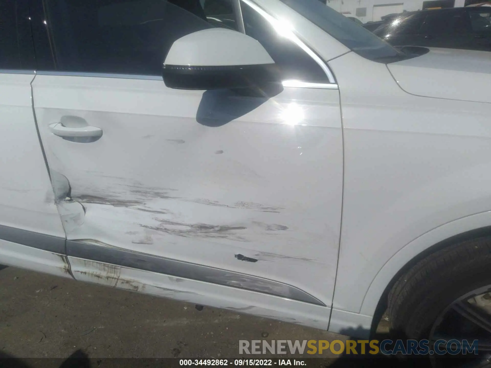 6 fotografías del automóvil dañado WA1LHAF79KD045637 AUDI Q7 2019