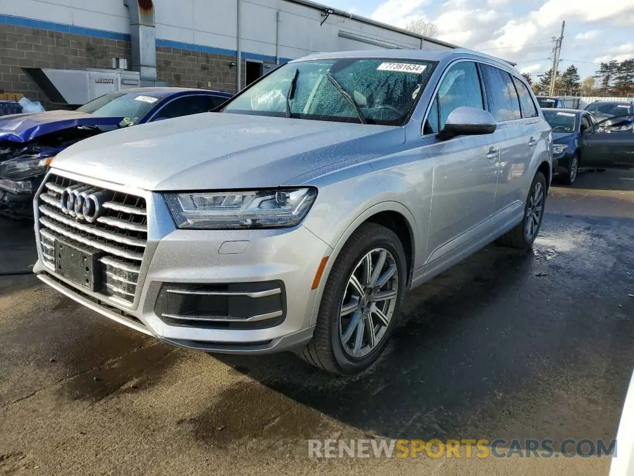 1 fotografías del automóvil dañado WA1LHAF79KD047260 AUDI Q7 2019