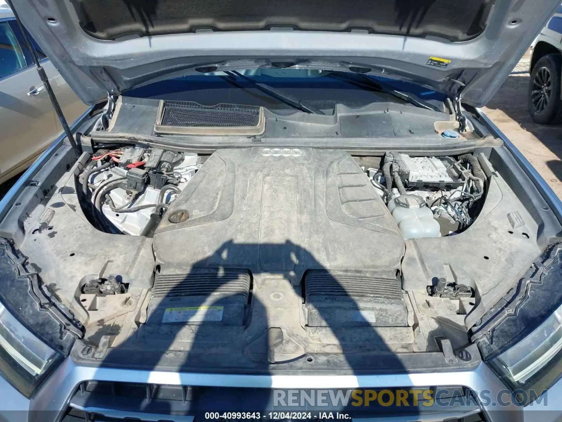 10 fotografías del automóvil dañado WA1LHAF7XKD014784 AUDI Q7 2019