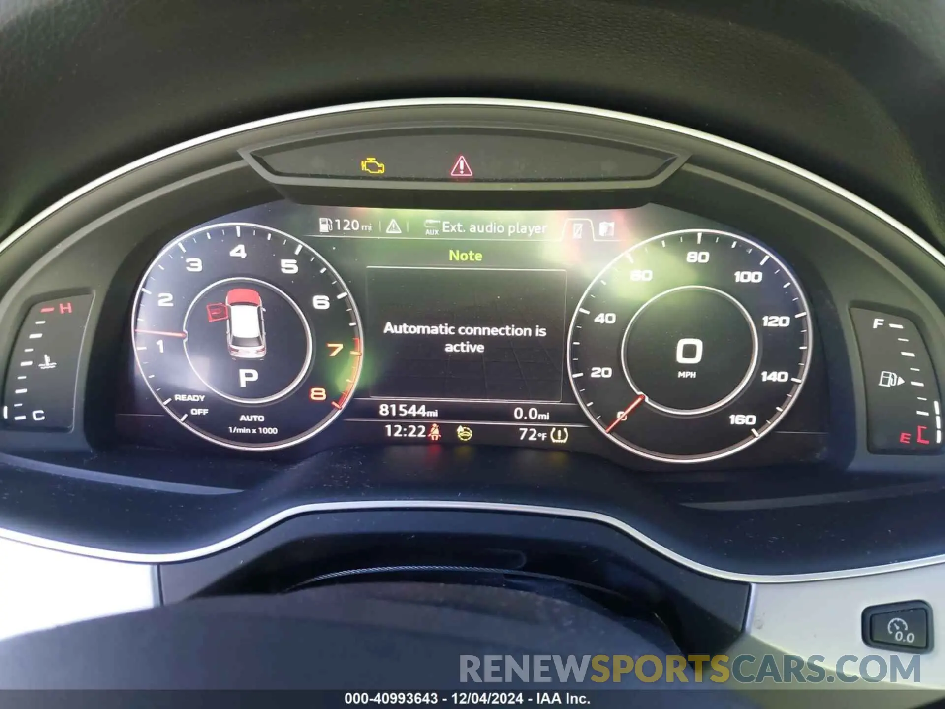 7 fotografías del automóvil dañado WA1LHAF7XKD014784 AUDI Q7 2019