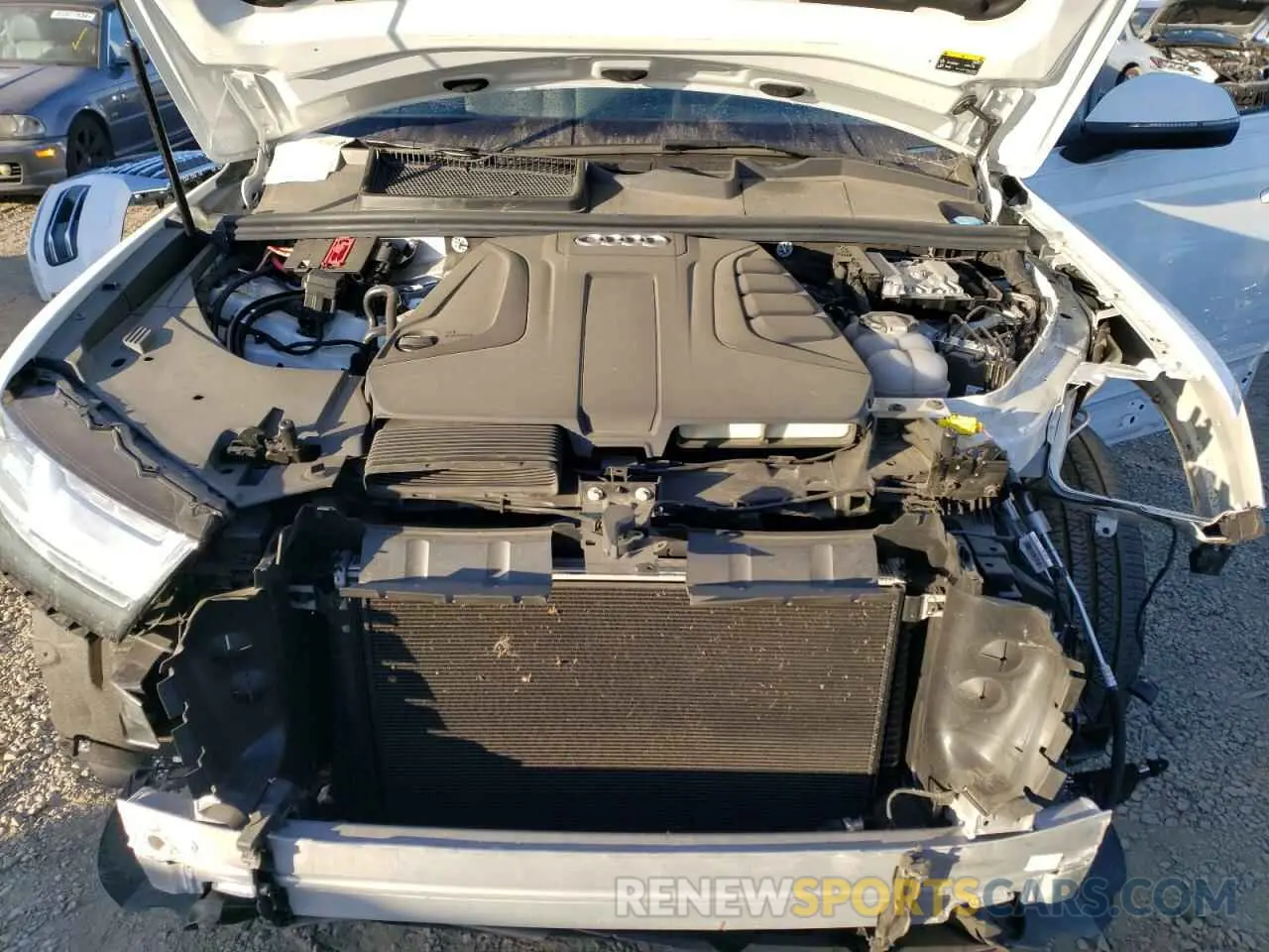 12 fotografías del automóvil dañado WA1LHAF7XKD026787 AUDI Q7 2019