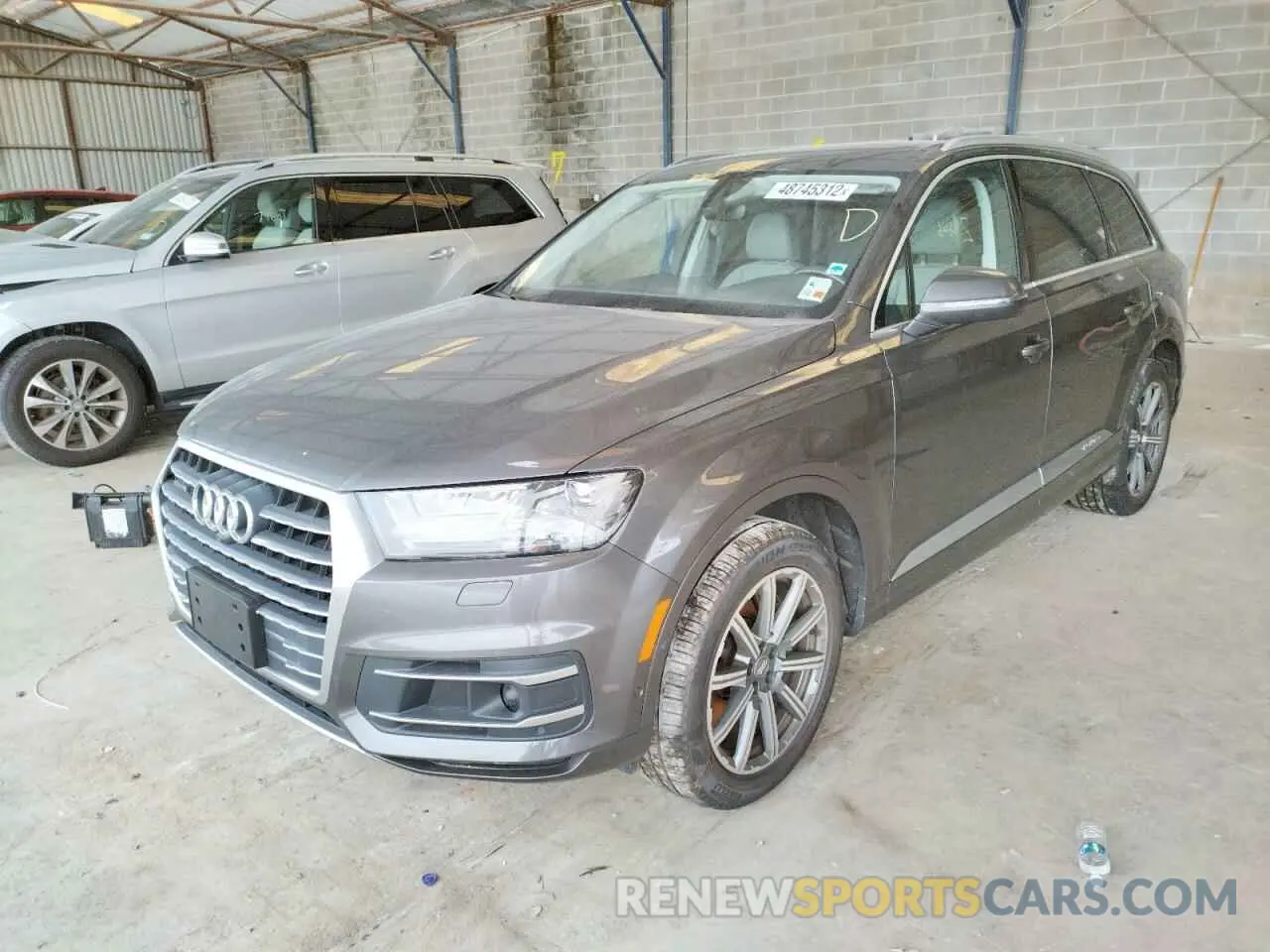 2 fotografías del automóvil dañado WA1LHBF76KD020927 AUDI Q7 2019