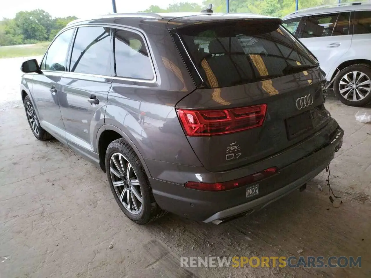 3 fotografías del automóvil dañado WA1LHBF76KD020927 AUDI Q7 2019
