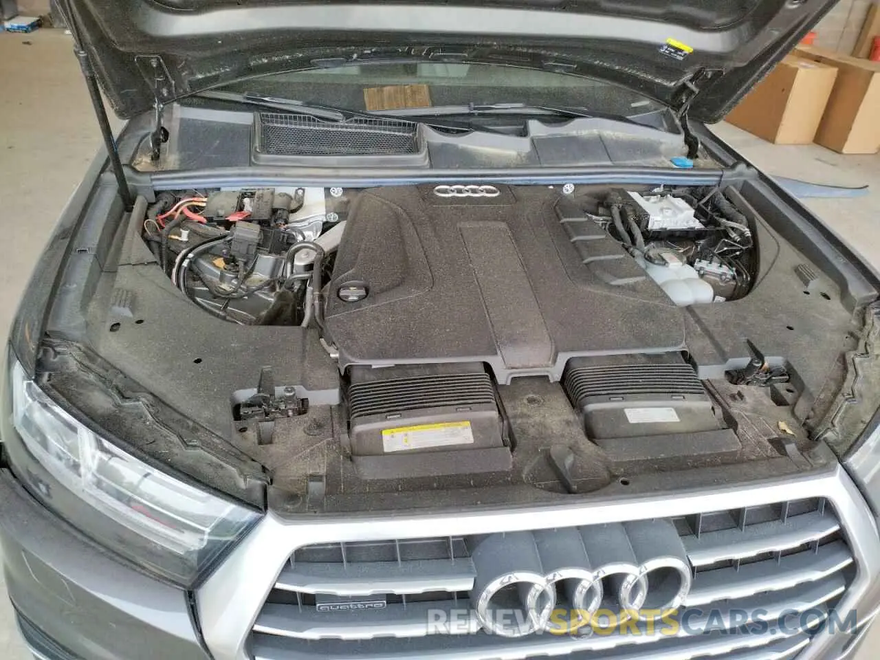 7 fotografías del automóvil dañado WA1LHBF76KD020927 AUDI Q7 2019