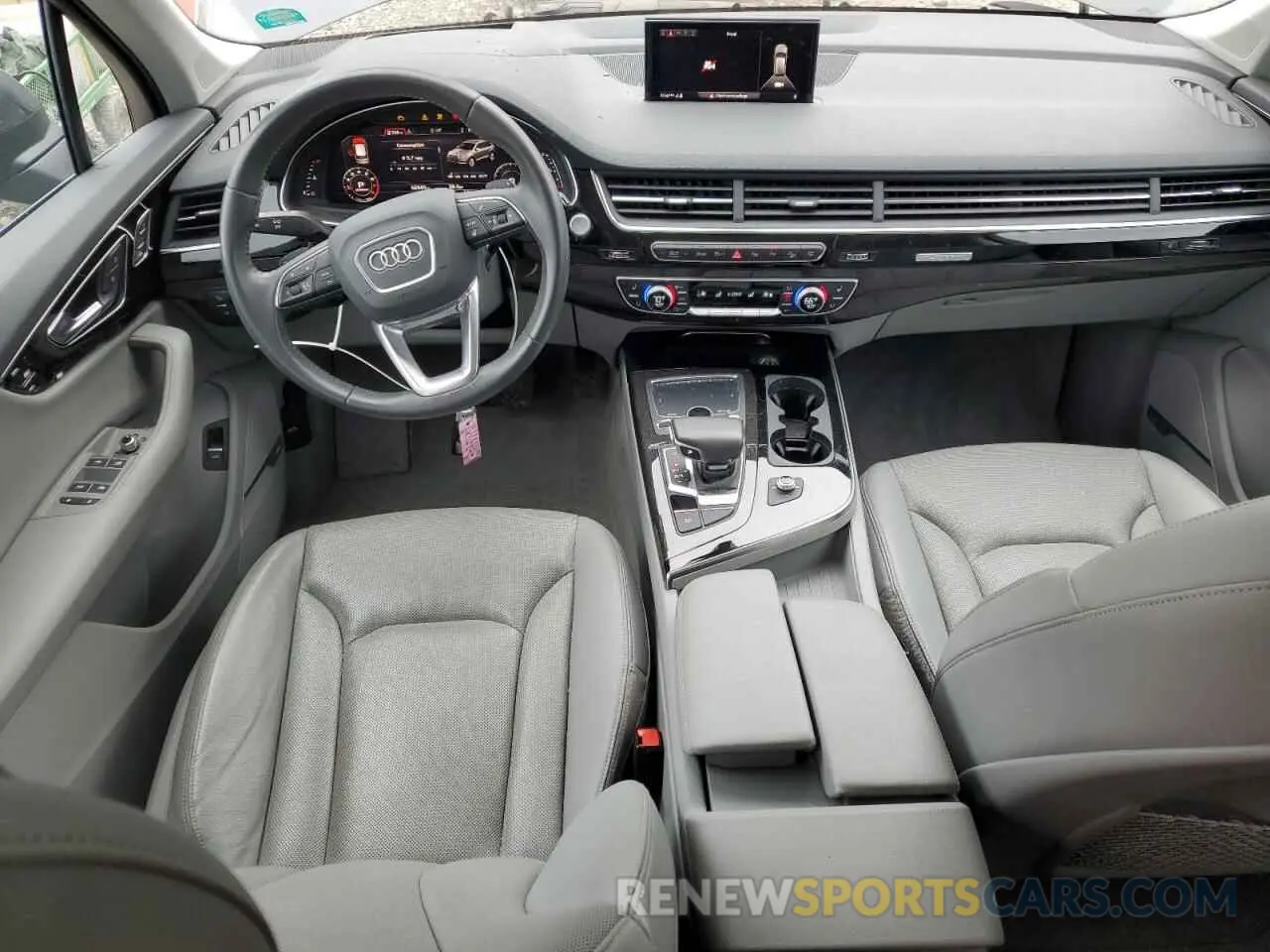 8 fotografías del automóvil dañado WA1VAAF70KD033762 AUDI Q7 2019