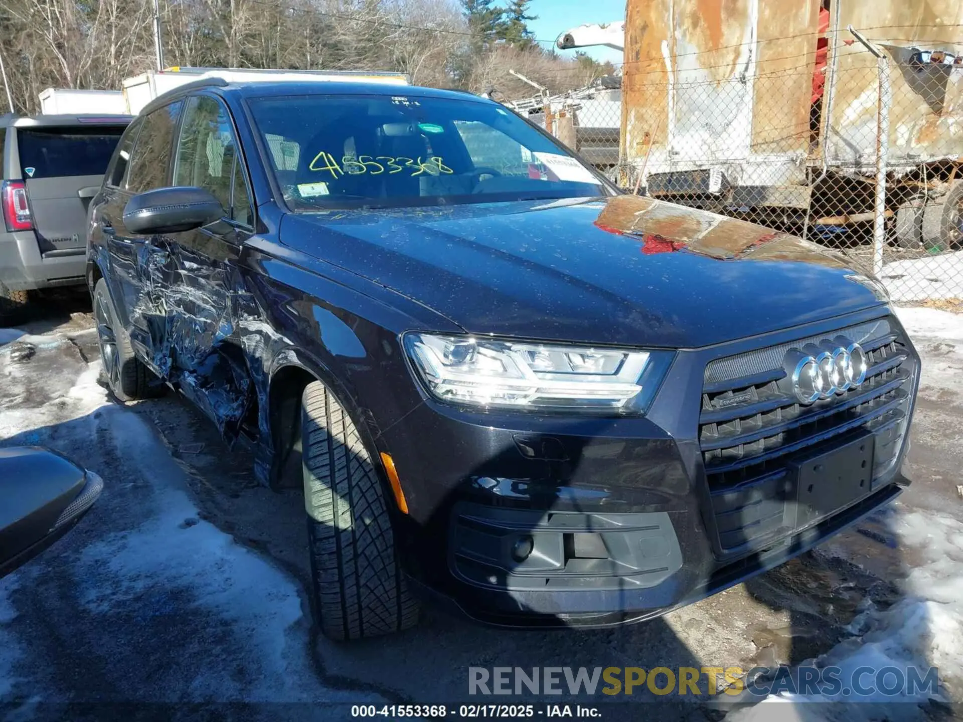 1 fotografías del automóvil dañado WA1VAAF70KD049749 AUDI Q7 2019