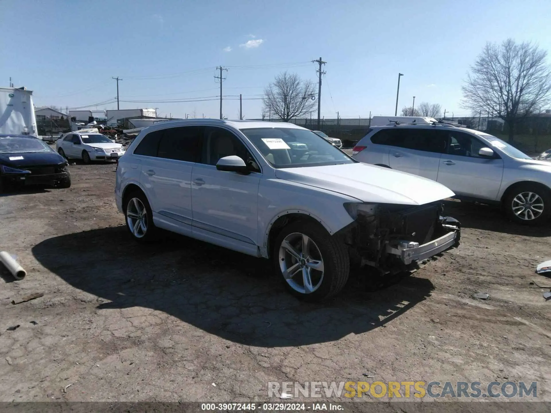 1 fotografías del automóvil dañado WA1VAAF71KD008305 AUDI Q7 2019
