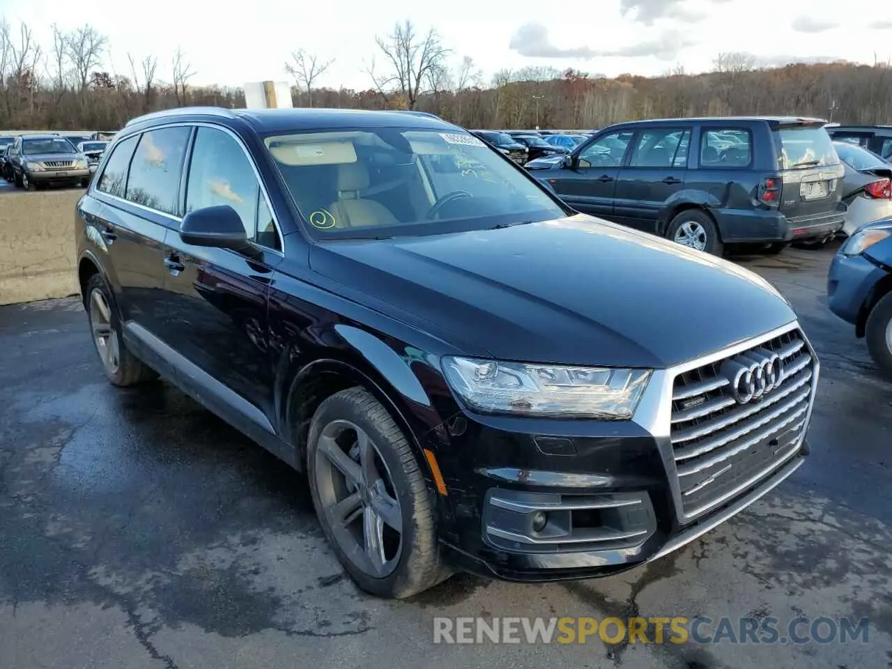 1 fotografías del automóvil dañado WA1VAAF71KD014119 AUDI Q7 2019