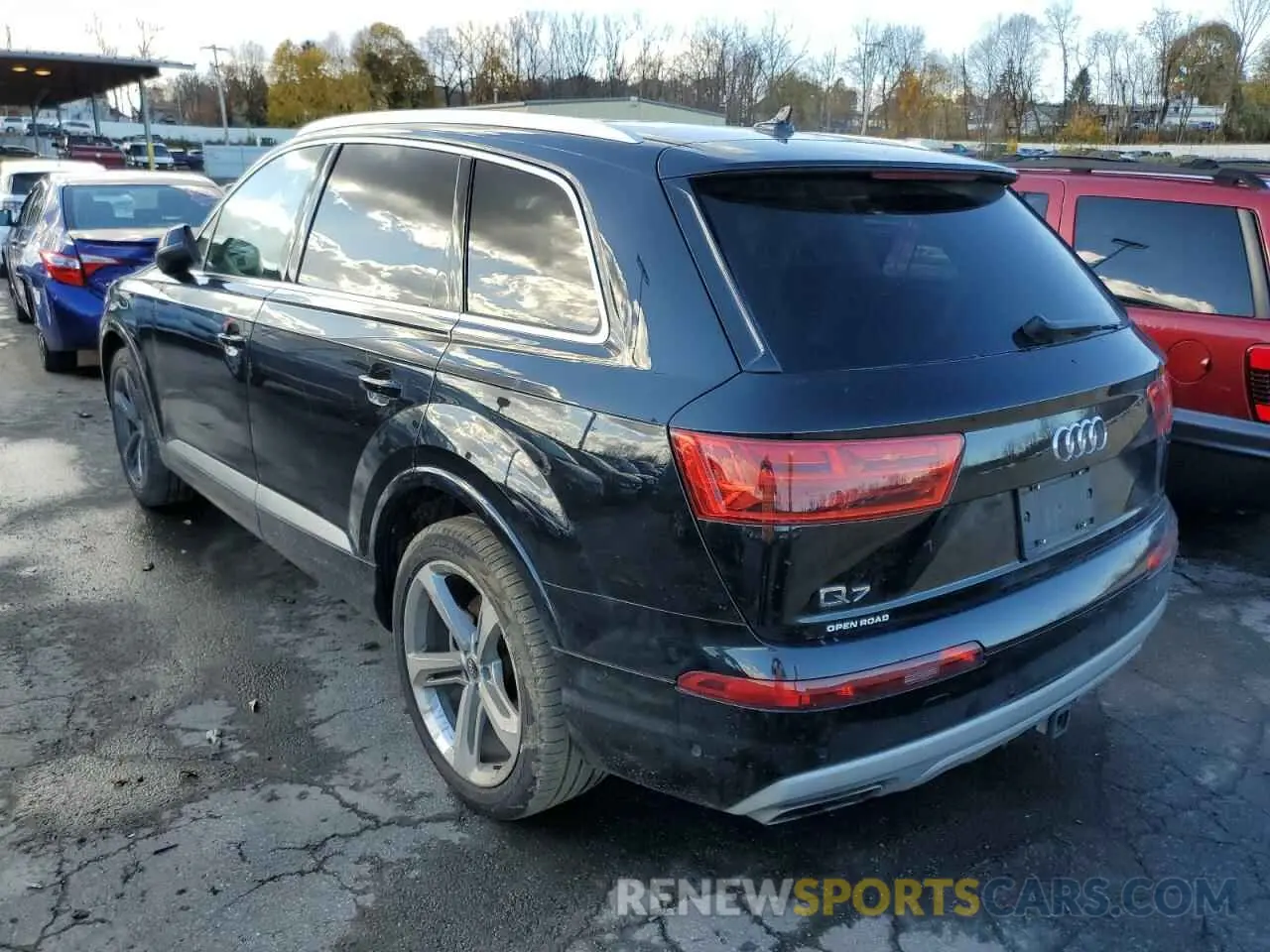 3 fotografías del automóvil dañado WA1VAAF71KD014119 AUDI Q7 2019