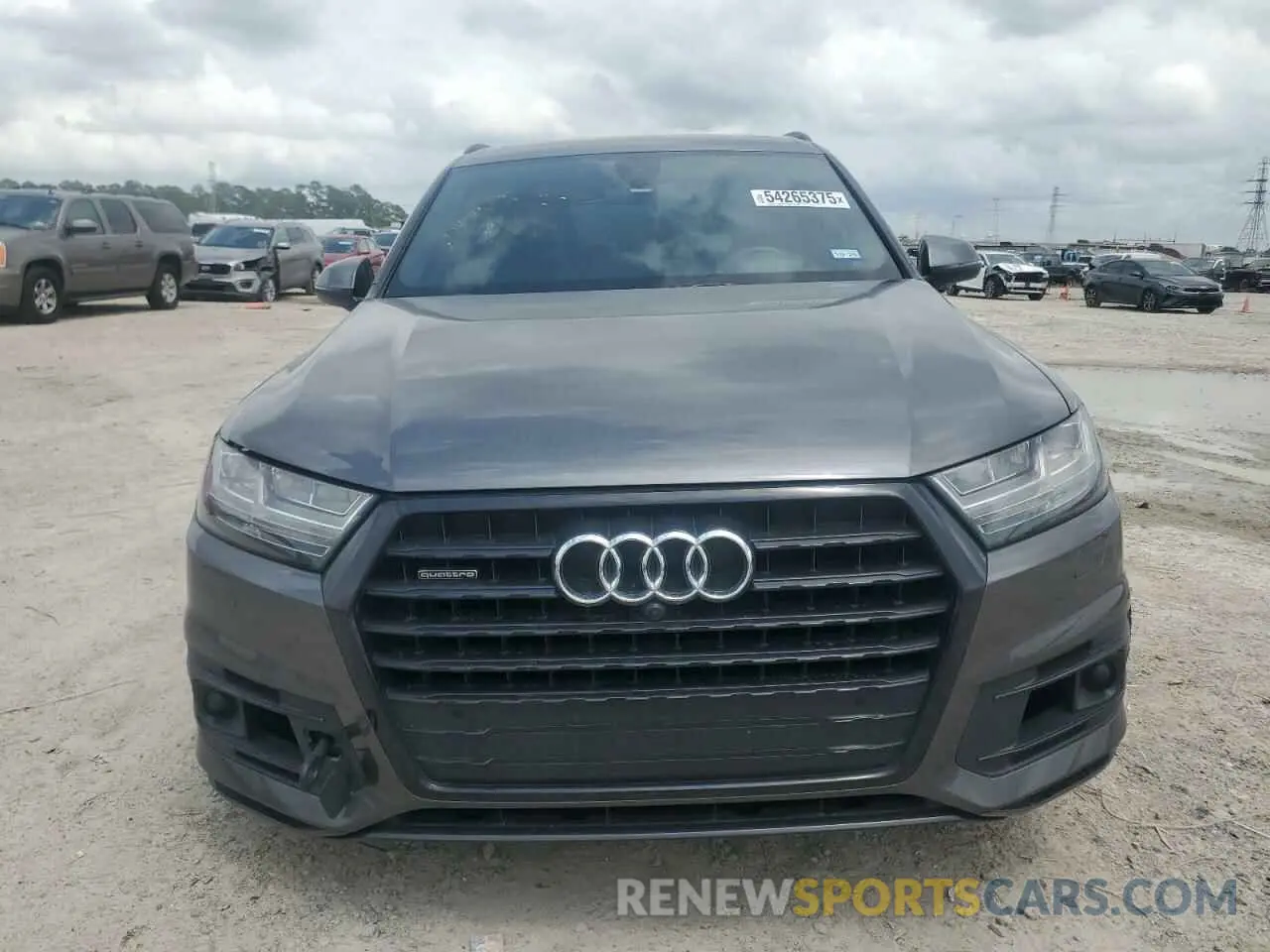 5 fotografías del automóvil dañado WA1VAAF71KD047623 AUDI Q7 2019