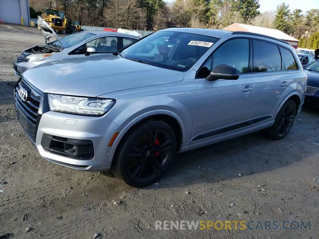 1 fotografías del automóvil dañado WA1VAAF71KD049727 AUDI Q7 2019