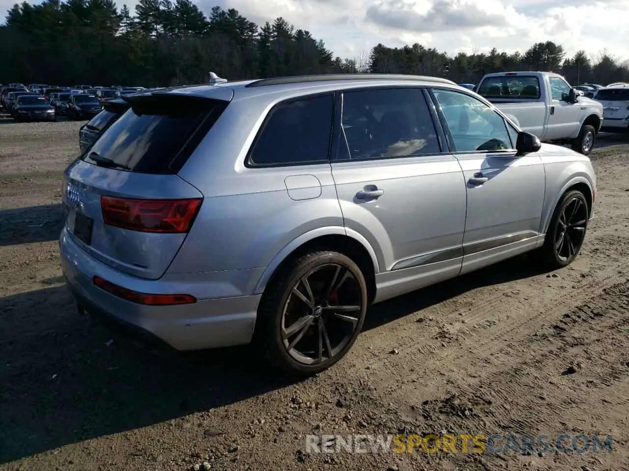 3 fotografías del automóvil dañado WA1VAAF71KD049727 AUDI Q7 2019