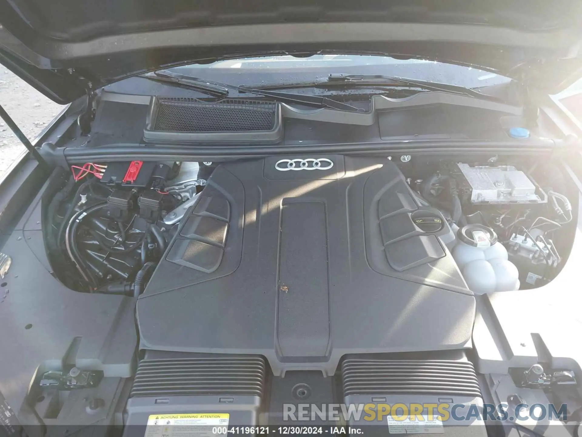 10 fotografías del automóvil dañado WA1VAAF72KD038641 AUDI Q7 2019