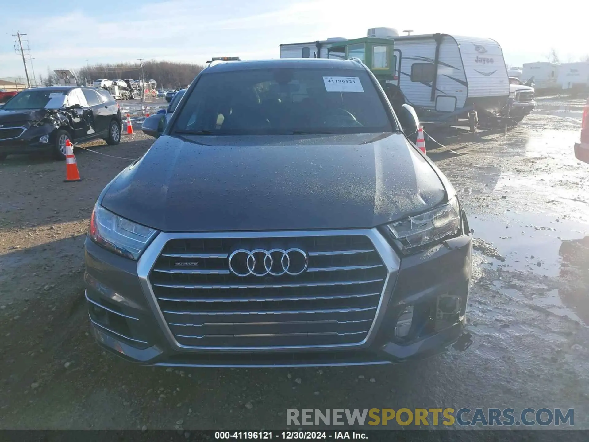12 fotografías del automóvil dañado WA1VAAF72KD038641 AUDI Q7 2019