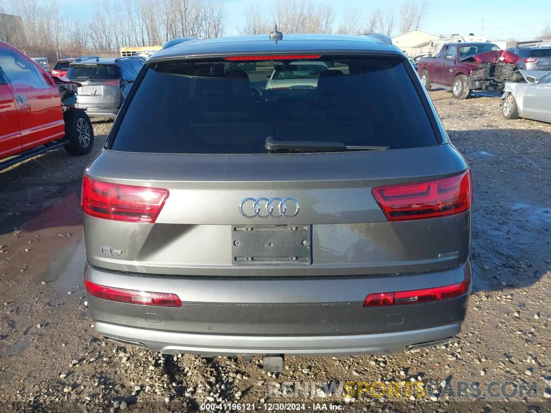 16 fotografías del automóvil dañado WA1VAAF72KD038641 AUDI Q7 2019