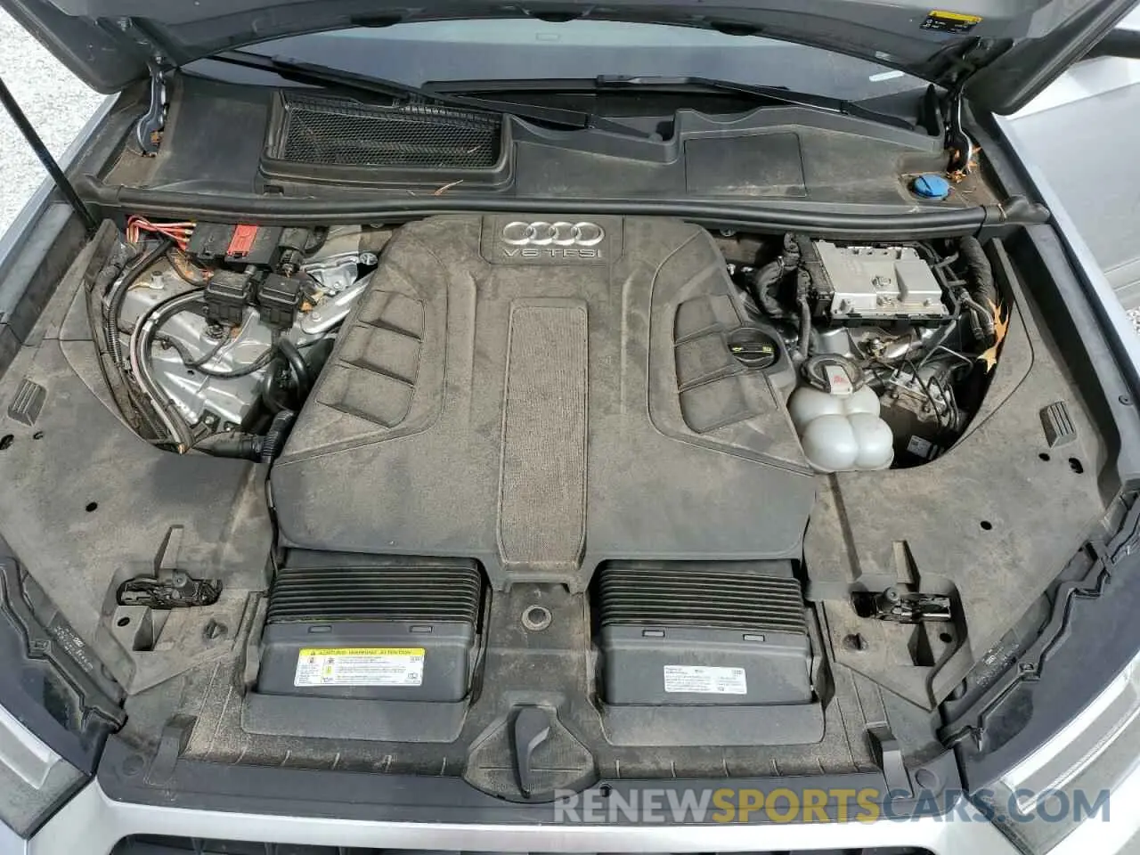 12 fotografías del automóvil dañado WA1VAAF74KD010694 AUDI Q7 2019
