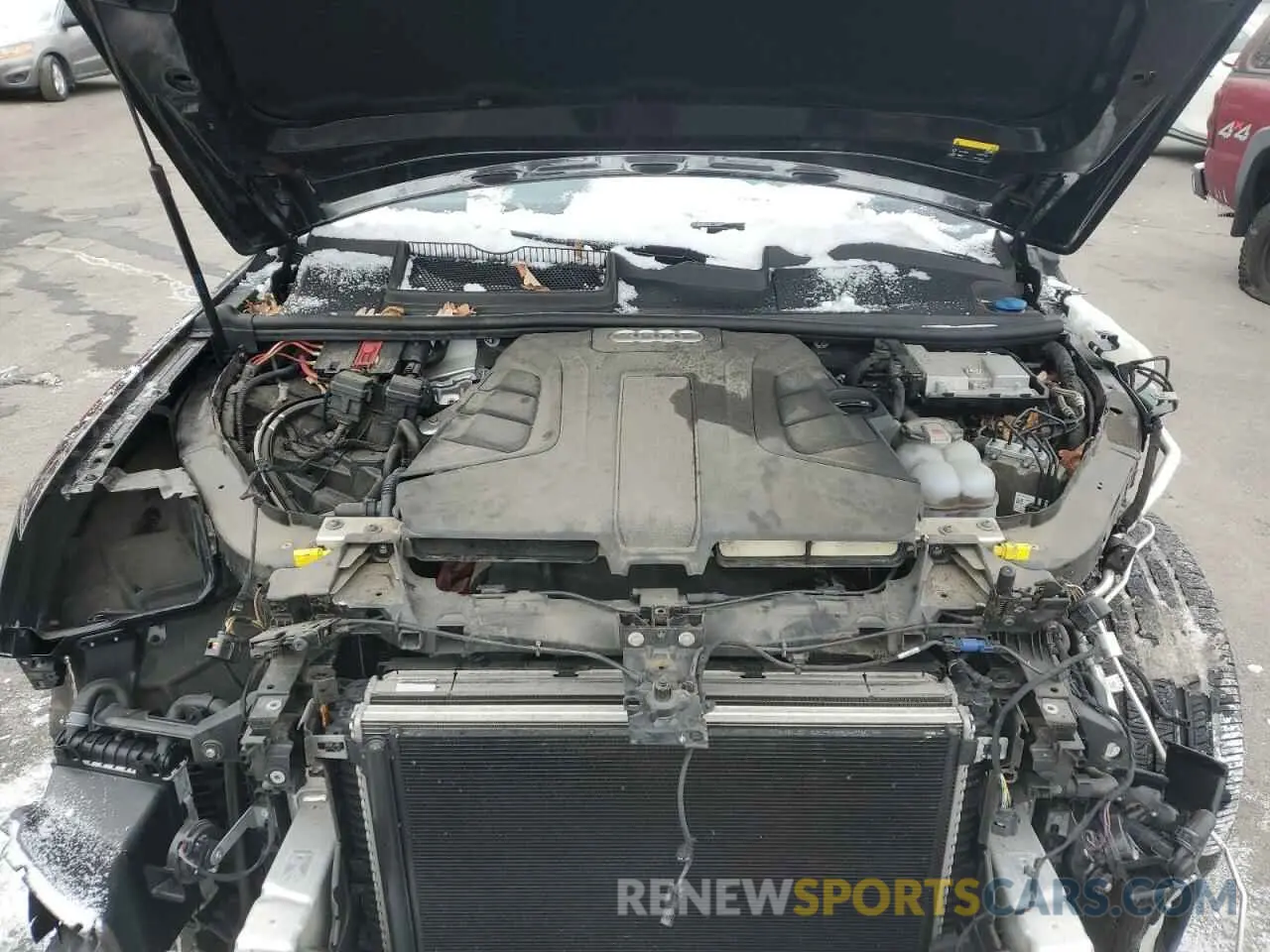 12 fotografías del automóvil dañado WA1VAAF74KD019878 AUDI Q7 2019