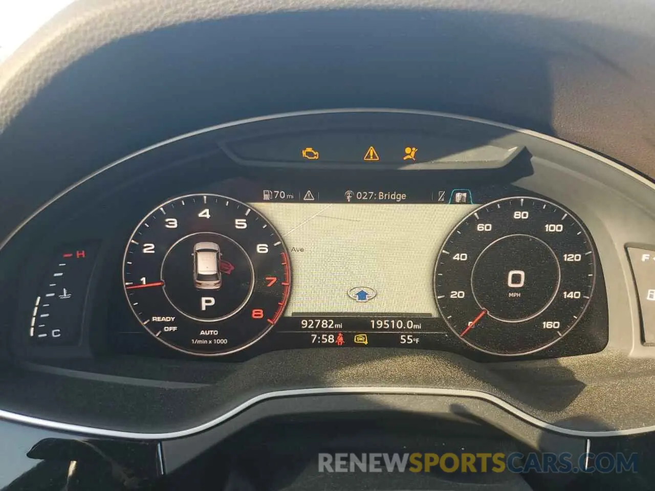 9 fotografías del automóvil dañado WA1VAAF74KD026605 AUDI Q7 2019