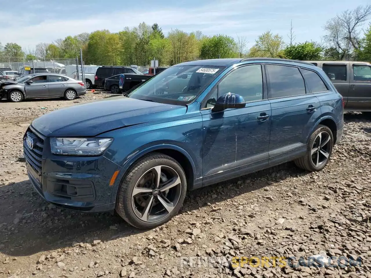1 fotografías del automóvil dañado WA1VAAF74KD037247 AUDI Q7 2019