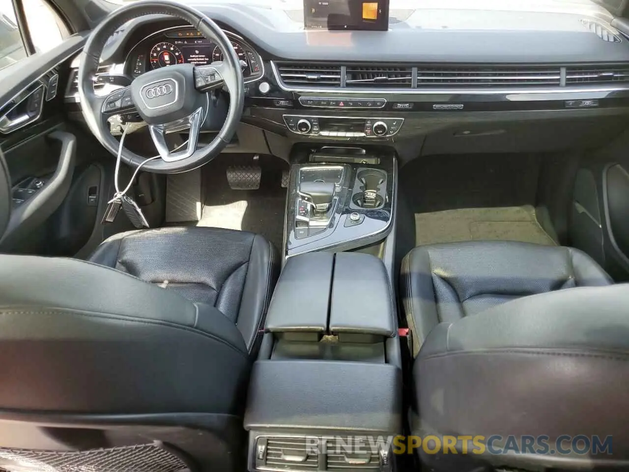 8 fotografías del automóvil dañado WA1VAAF74KD037247 AUDI Q7 2019