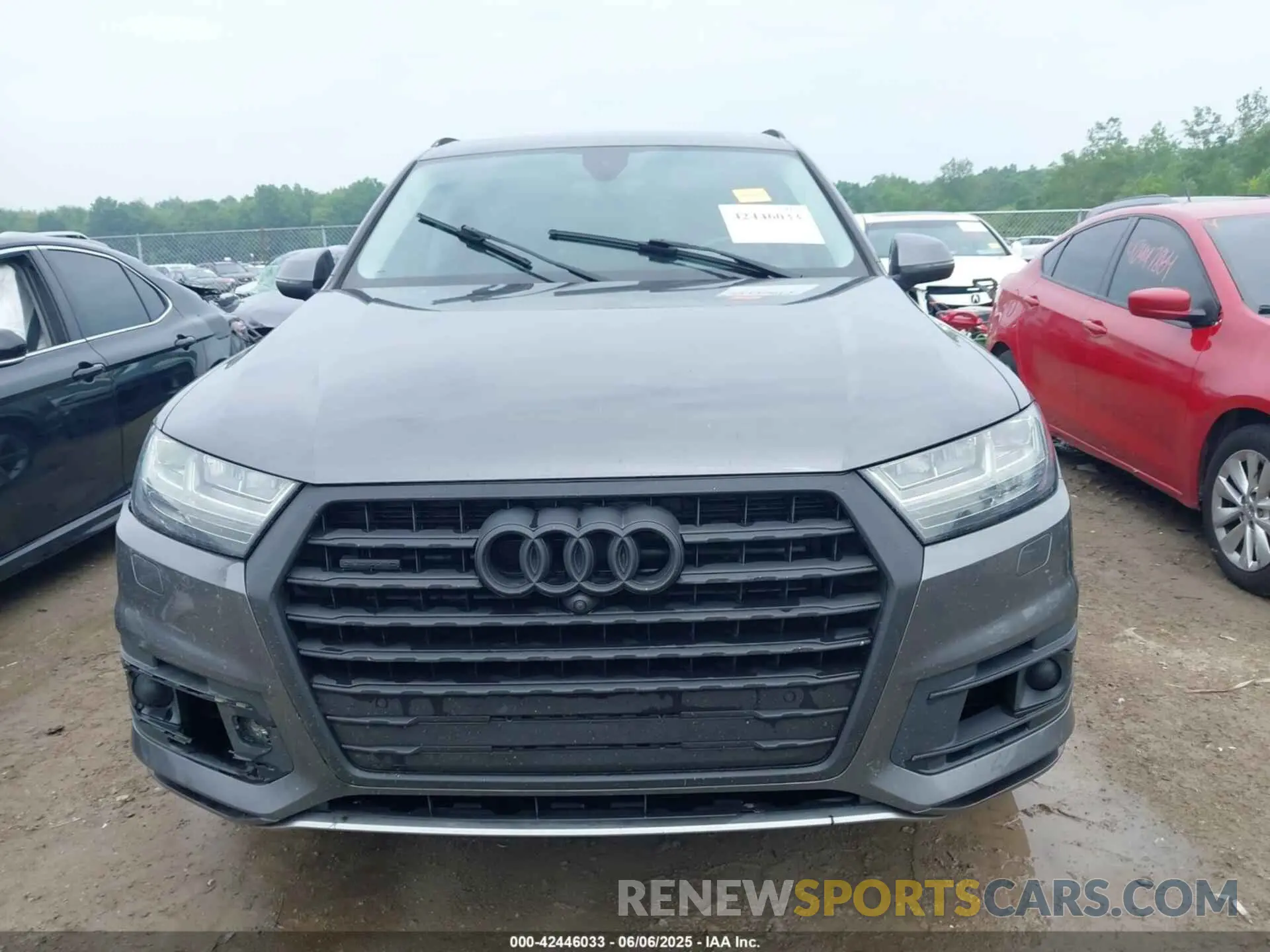 12 fotografías del automóvil dañado WA1VAAF76KD000796 AUDI Q7 2019