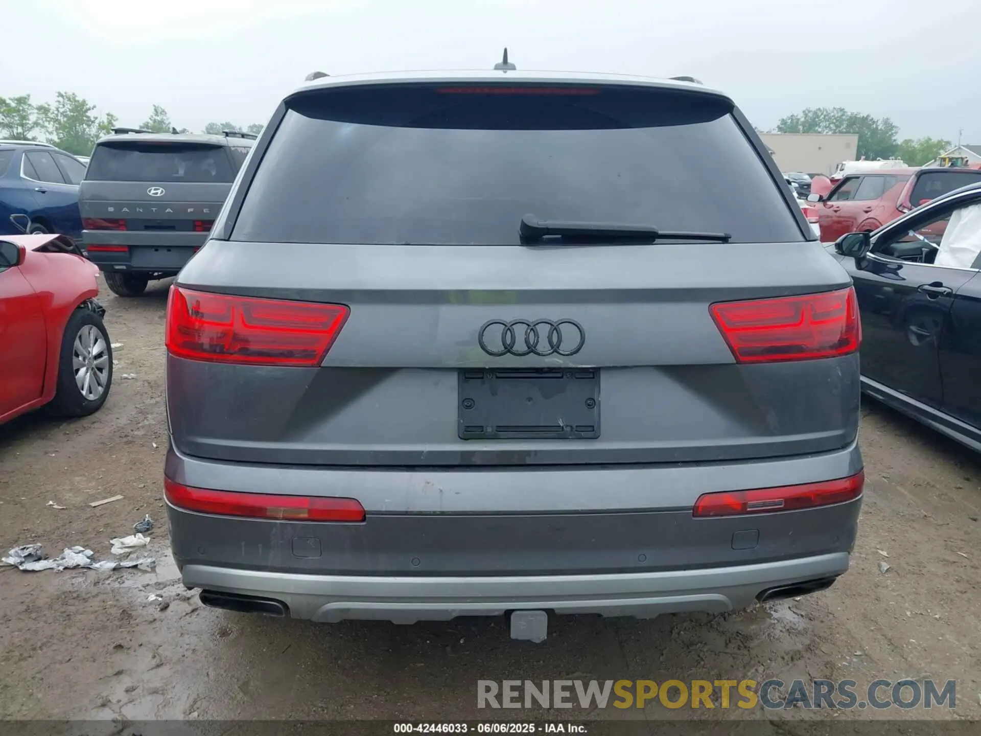16 fotografías del automóvil dañado WA1VAAF76KD000796 AUDI Q7 2019