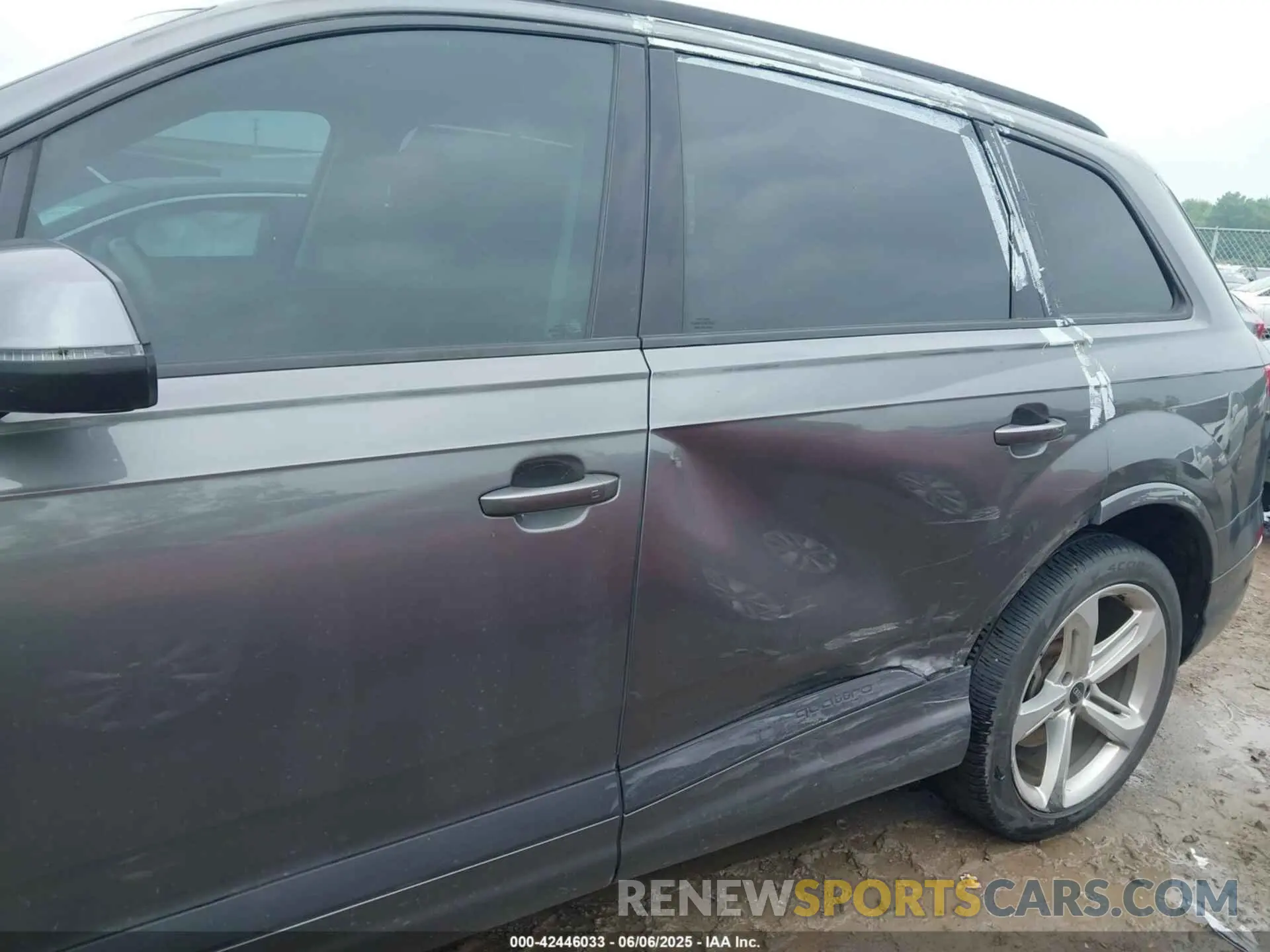 6 fotografías del automóvil dañado WA1VAAF76KD000796 AUDI Q7 2019
