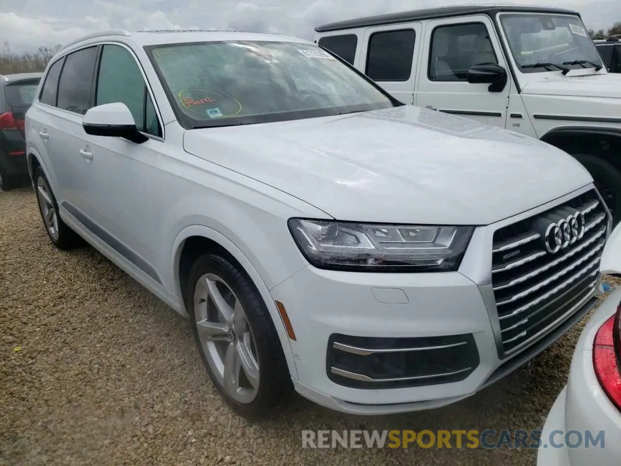 1 fotografías del automóvil dañado WA1VAAF76KD048735 AUDI Q7 2019
