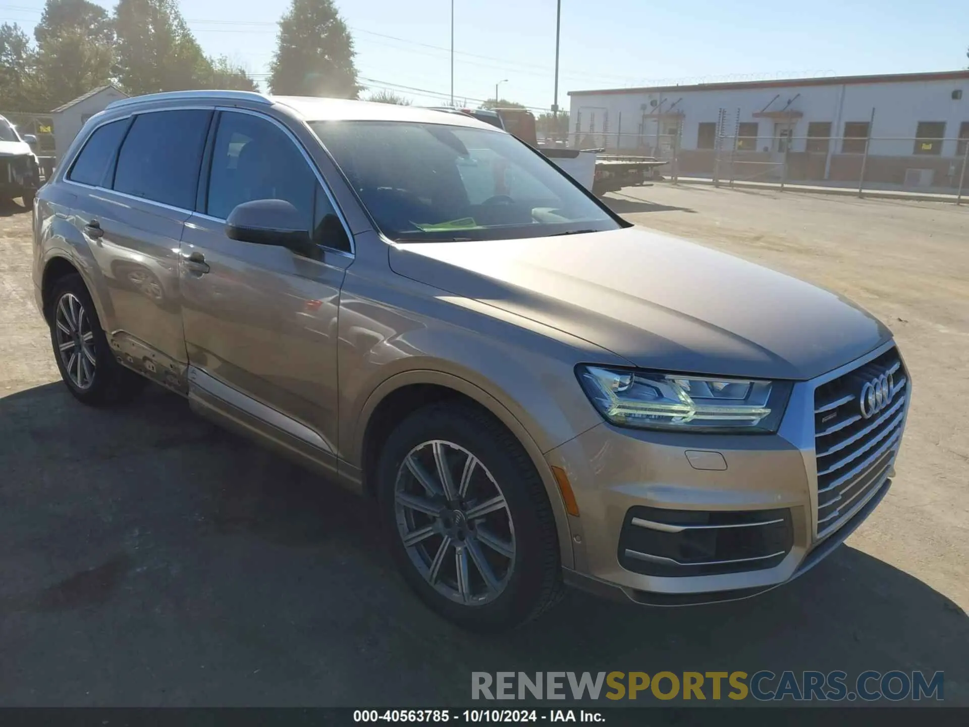 1 fotografías del automóvil dañado WA1VAAF77KD017557 AUDI Q7 2019