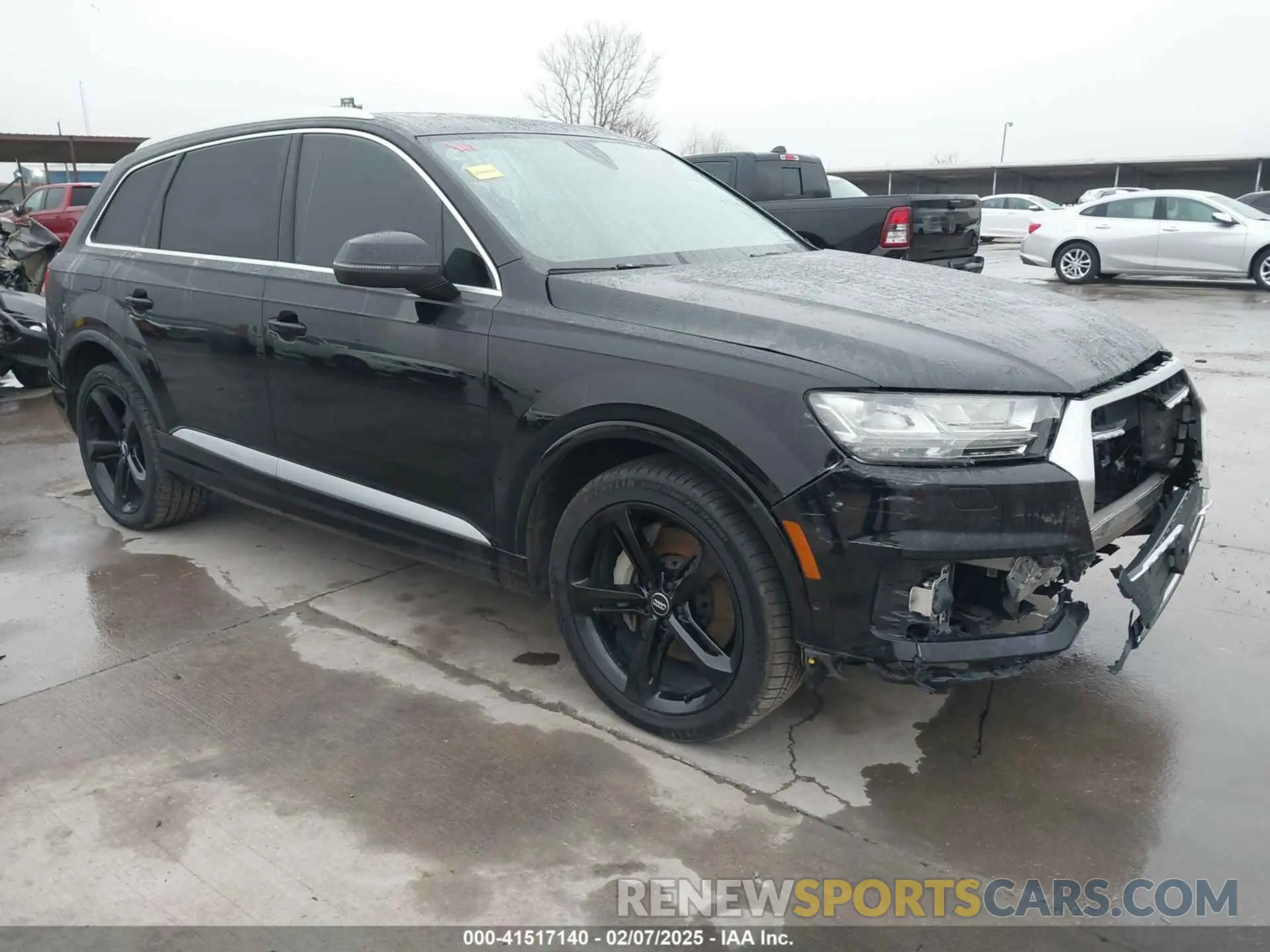 1 fotografías del automóvil dañado WA1VAAF77KD024993 AUDI Q7 2019