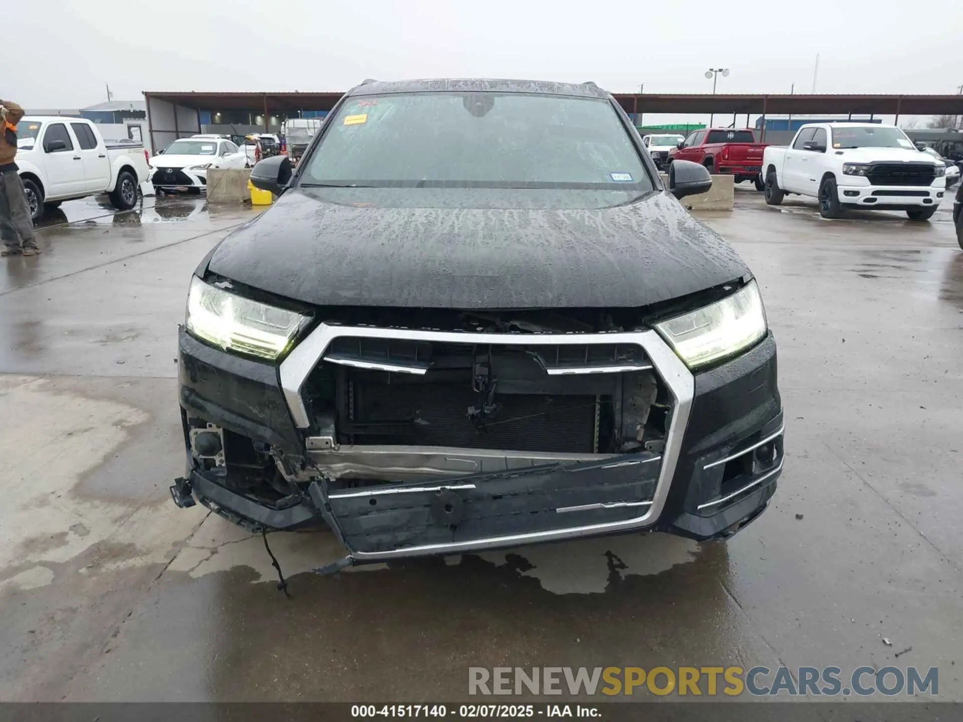 6 fotografías del automóvil dañado WA1VAAF77KD024993 AUDI Q7 2019