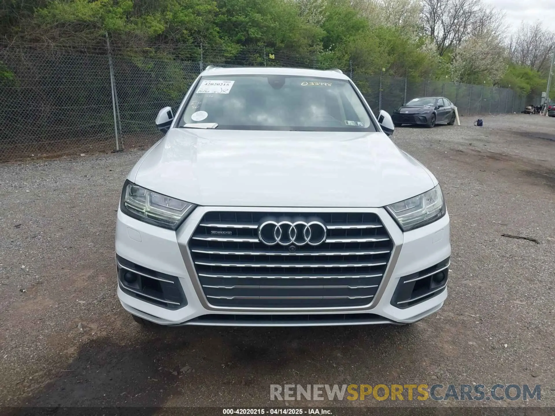 12 fotografías del automóvil dañado WA1VAAF77KD033998 AUDI Q7 2019