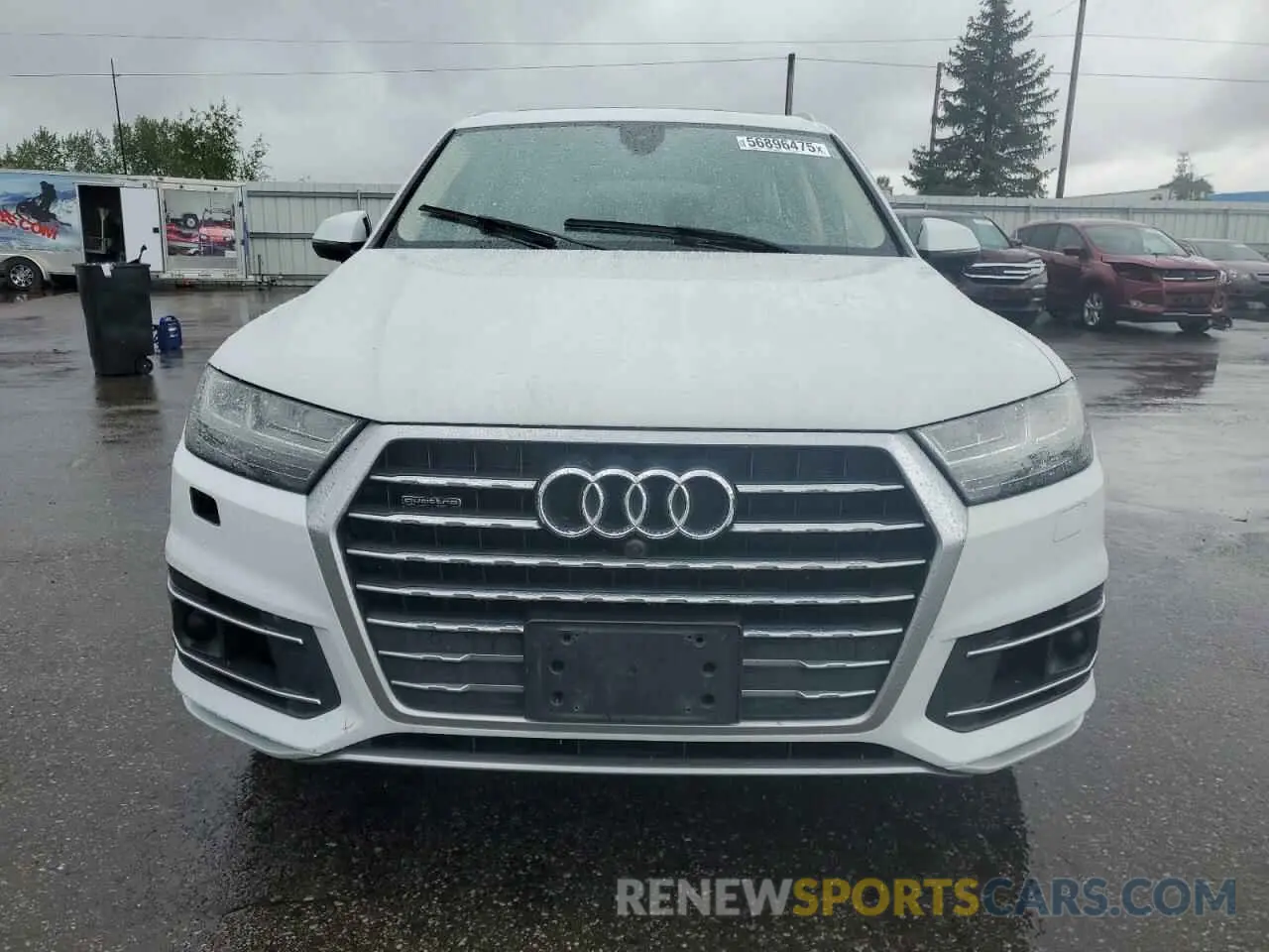 5 fotografías del automóvil dañado WA1VAAF78KD011315 AUDI Q7 2019