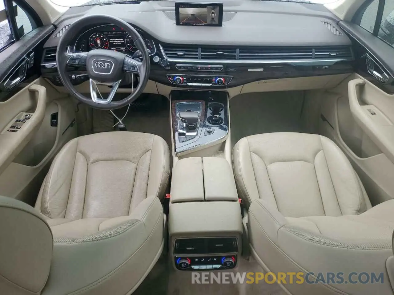 8 fotografías del automóvil dañado WA1VAAF78KD011315 AUDI Q7 2019
