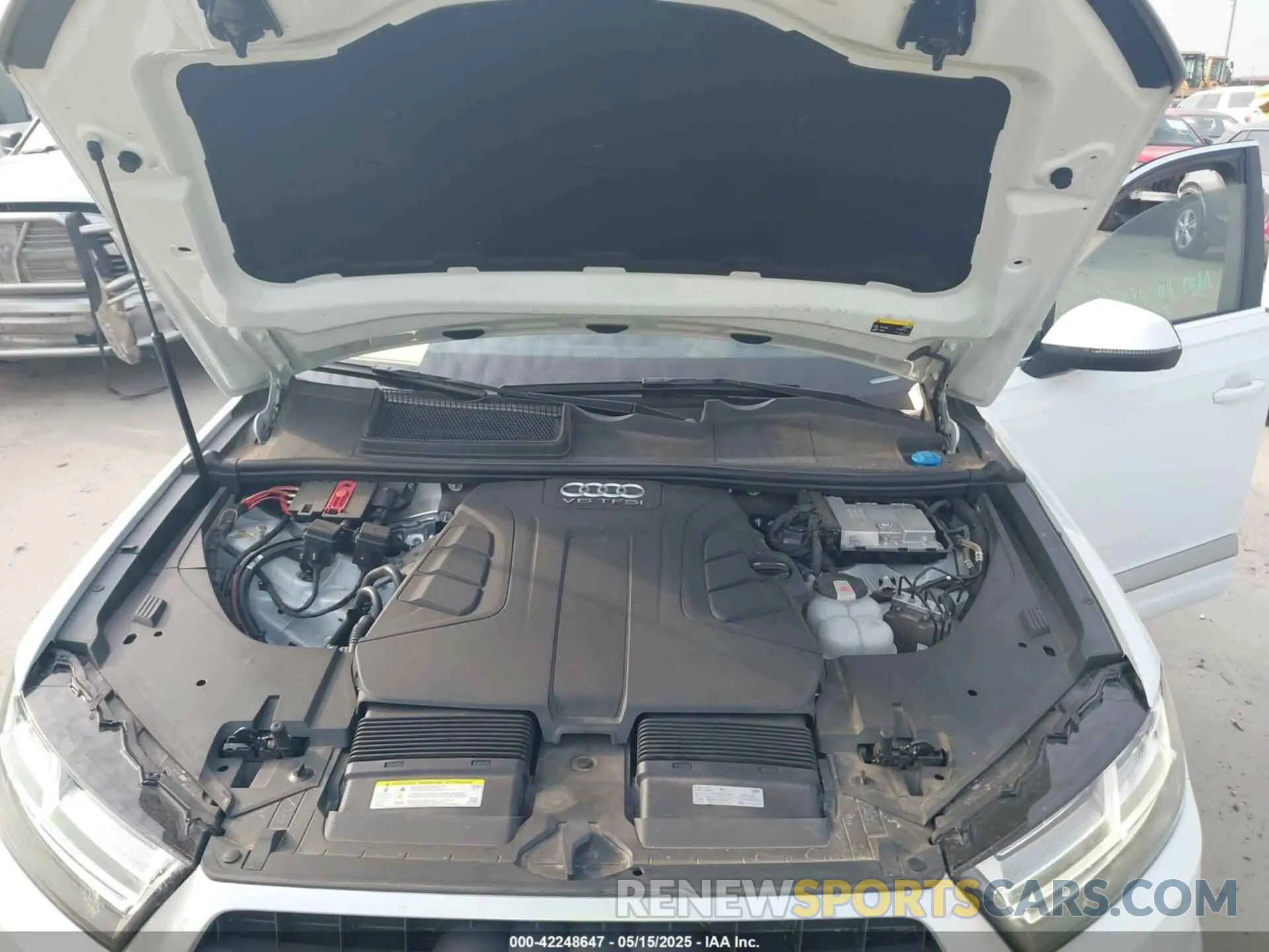 10 fotografías del automóvil dañado WA1VAAF79KD005913 AUDI Q7 2019