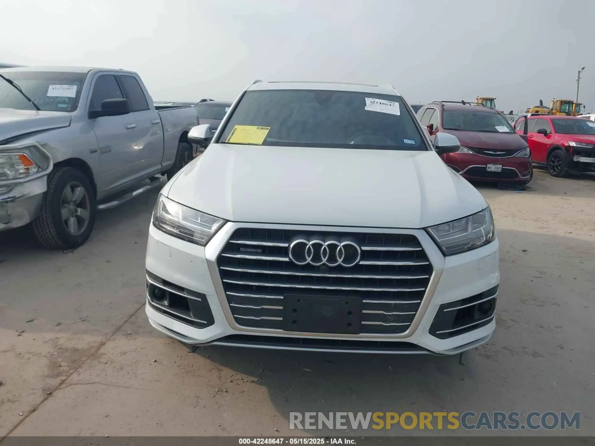12 fotografías del automóvil dañado WA1VAAF79KD005913 AUDI Q7 2019