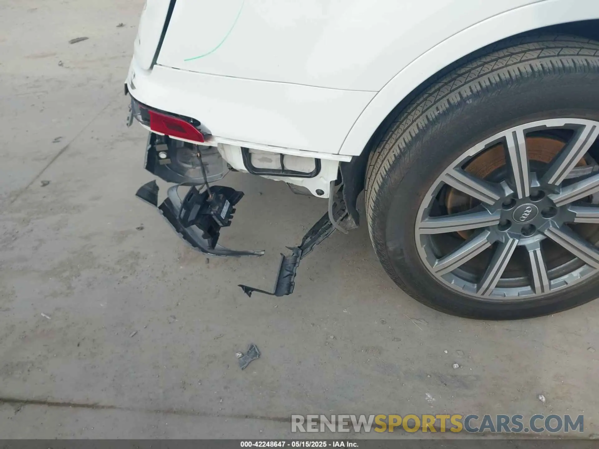 6 fotografías del automóvil dañado WA1VAAF79KD005913 AUDI Q7 2019