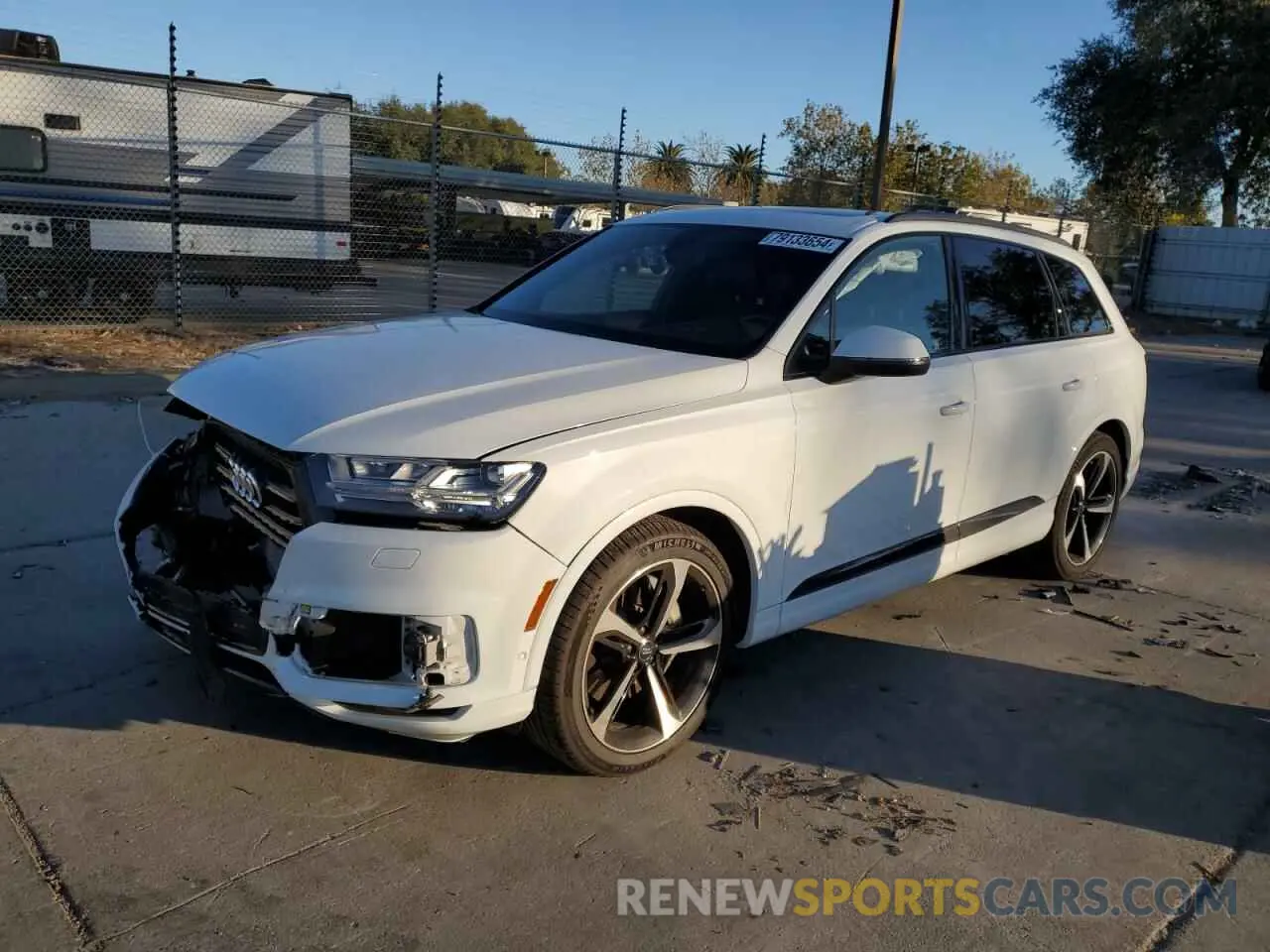 1 fotografías del automóvil dañado WA1VABF73KD025984 AUDI Q7 2019