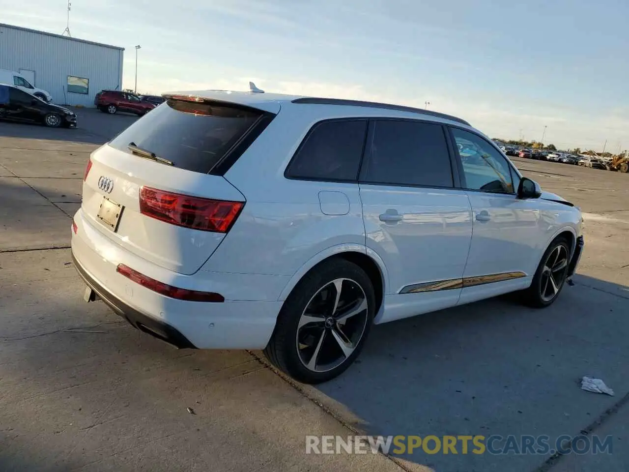 3 fotografías del automóvil dañado WA1VABF73KD025984 AUDI Q7 2019