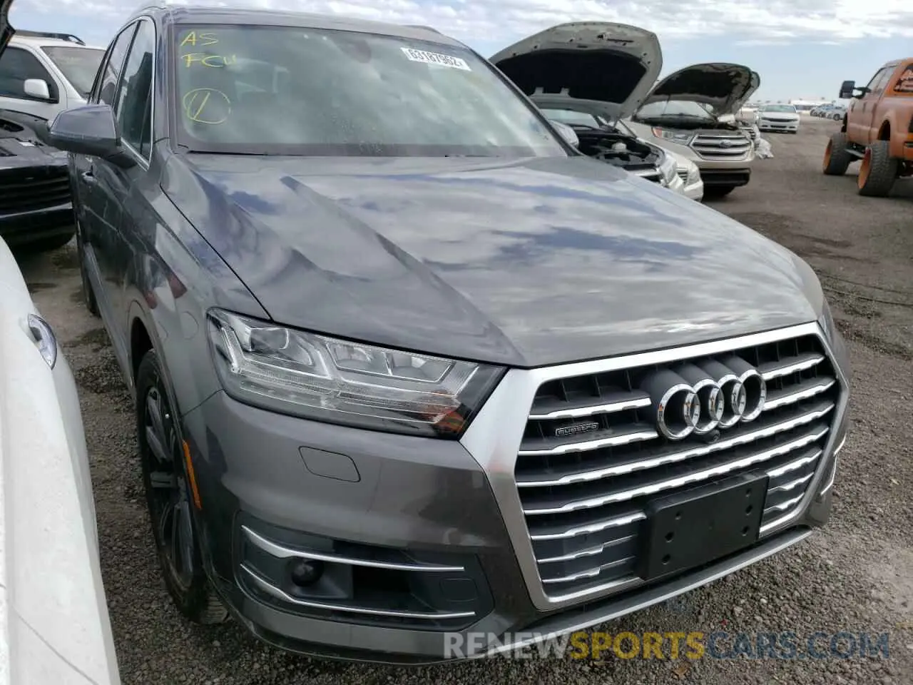 1 fotografías del automóvil dañado WA1VABF76KD040219 AUDI Q7 2019