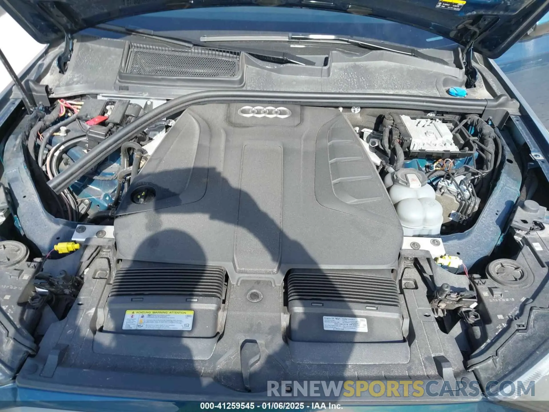 10 fotografías del automóvil dañado WA1AJAF75LD011384 AUDI Q7 2020