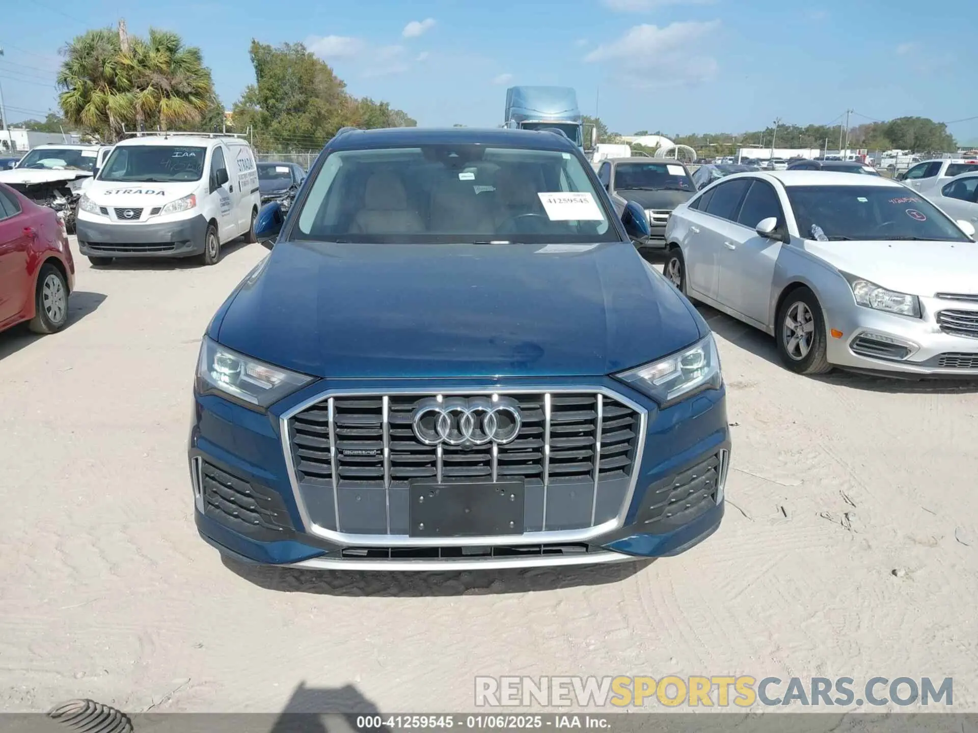 12 fotografías del automóvil dañado WA1AJAF75LD011384 AUDI Q7 2020