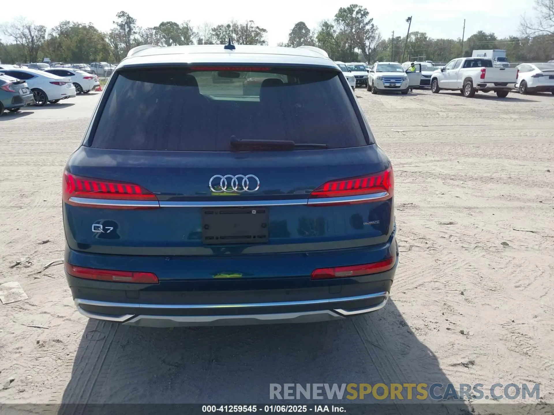 16 fotografías del automóvil dañado WA1AJAF75LD011384 AUDI Q7 2020