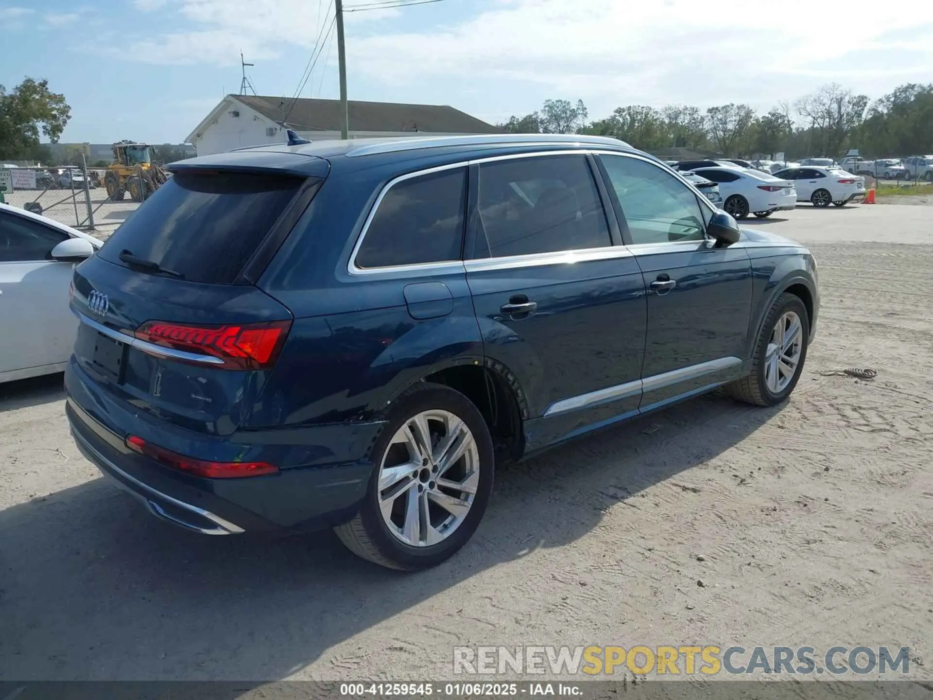 6 fotografías del automóvil dañado WA1AJAF75LD011384 AUDI Q7 2020
