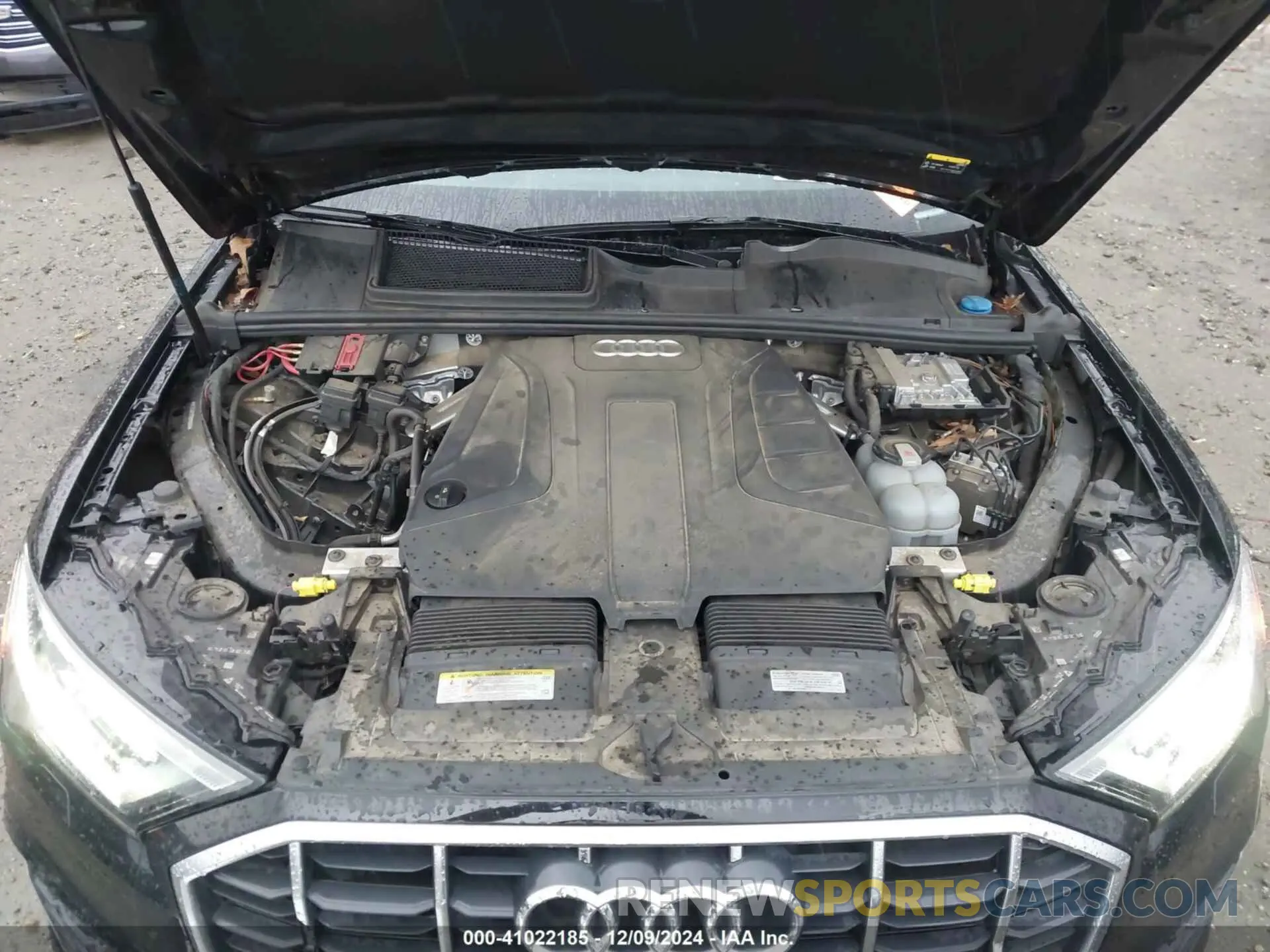 10 fotografías del automóvil dañado WA1AJAF77LD008941 AUDI Q7 2020