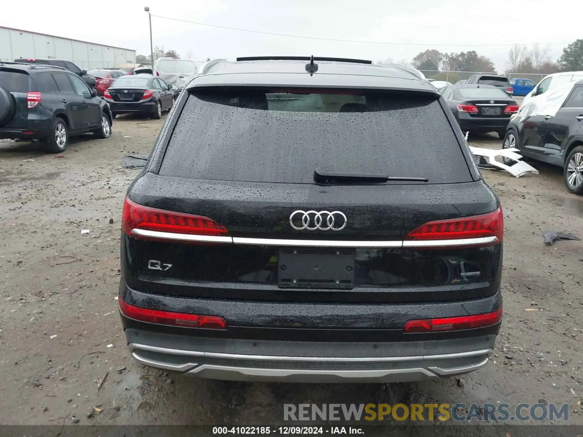 16 fotografías del automóvil dañado WA1AJAF77LD008941 AUDI Q7 2020